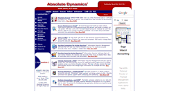 Desktop Screenshot of absolutedynamics.com